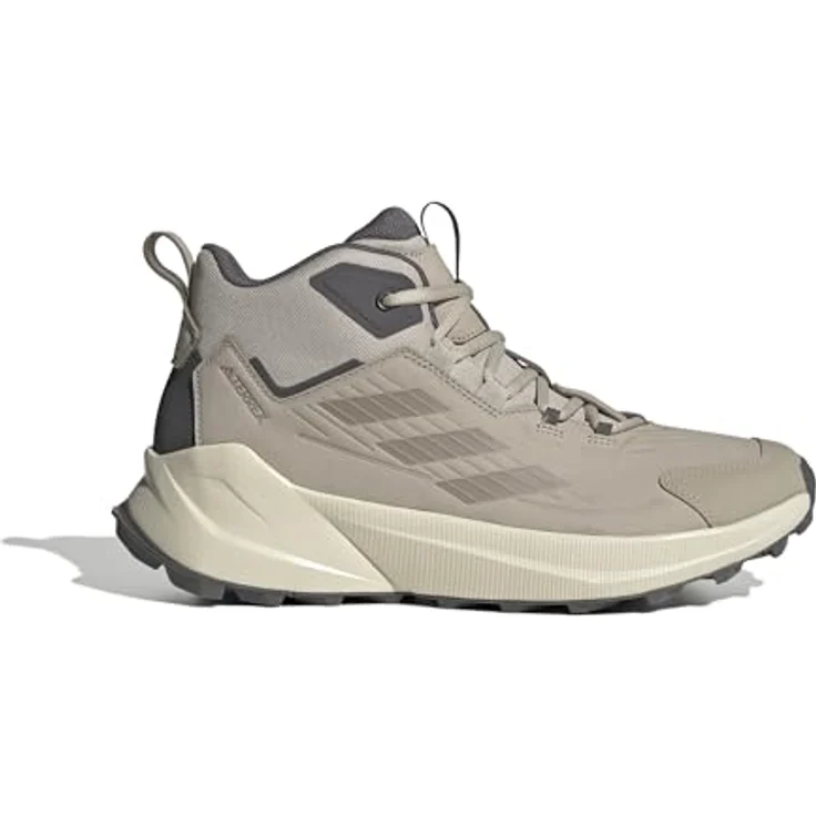 adidas TERREX TRAILMAKER 2.0 LEATHER Wanderschuh aus Leder, halbhoch, mit Continental™ Gummi Außensohle für optimalen Grip, recycelte Materialien – Bild 3