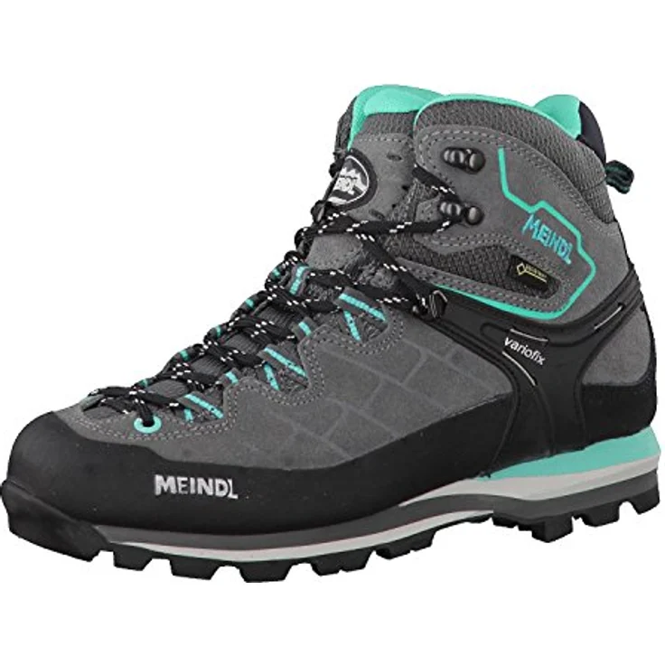 Meindl Litepeak GTX, Damen Wanderschuhe mit EVA-Zwischensohle und variofix-Schnürsystem, Grau – Bild 1