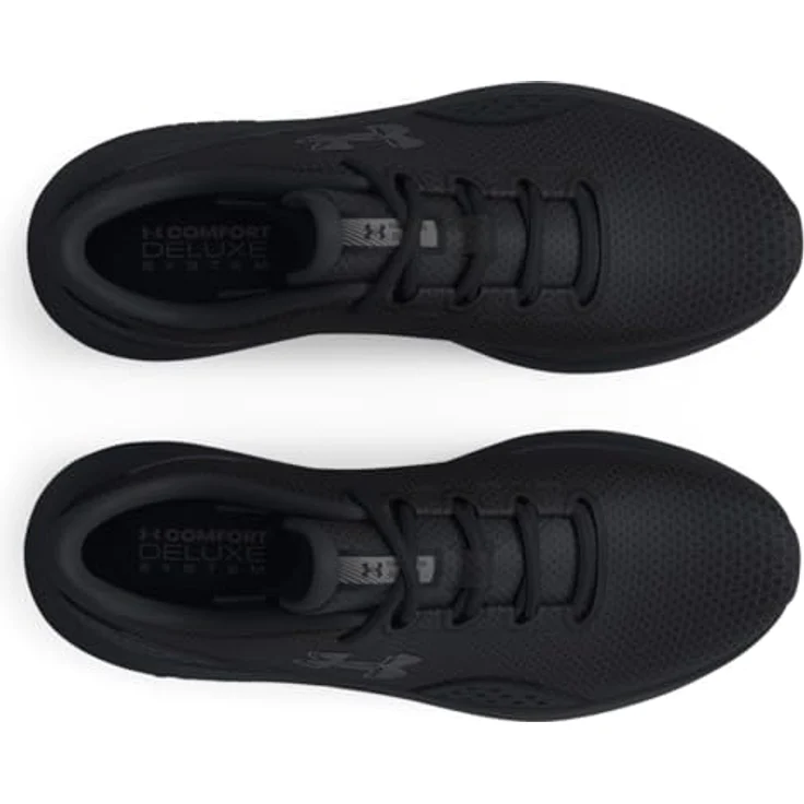 Under Armour UA Charged Surge 4, Herren Laufschuhe mit hoher Dämpfung, schwarz, Größe 47 – Bild 6
