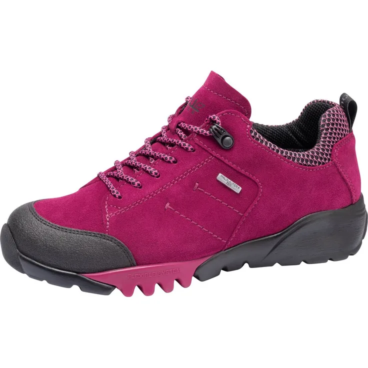 Waldläufer H-AMIATA, Trekkingschuh mit TEX-Ausstattung, H-Weite, atmungsaktives Veloursleder