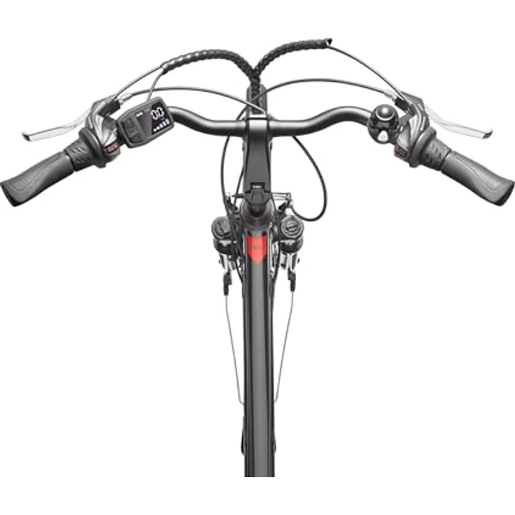 TELEFUNKEN XT485 E-Bike Damen 28 Zoll Trekking-Fahrrad mit 250W Hinterradmotor, 21-Gang Kettenschaltung, 536,5 Wh Akku, V-Bremsen und LED-Beleuchtung – Bild 4