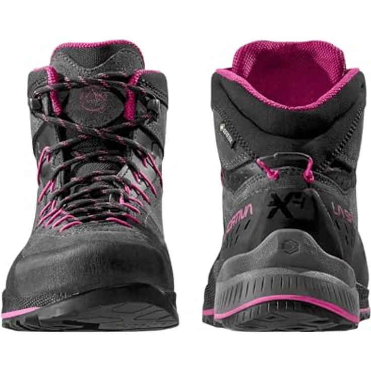 La Sportiva TX4 Evo Mid Woman GTX, Wanderschuhe für Damen, knöchelhoch, wasserdicht, Carbon/Springtime, Gr. 39.5 – Bild 6