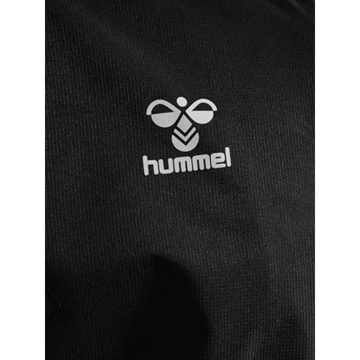 Hummel Hmlauthentic Allwetterjacke, Herren Schwarz, Größe L, mit Reißverschlusstaschen und Sturmstulpen – Bild 4