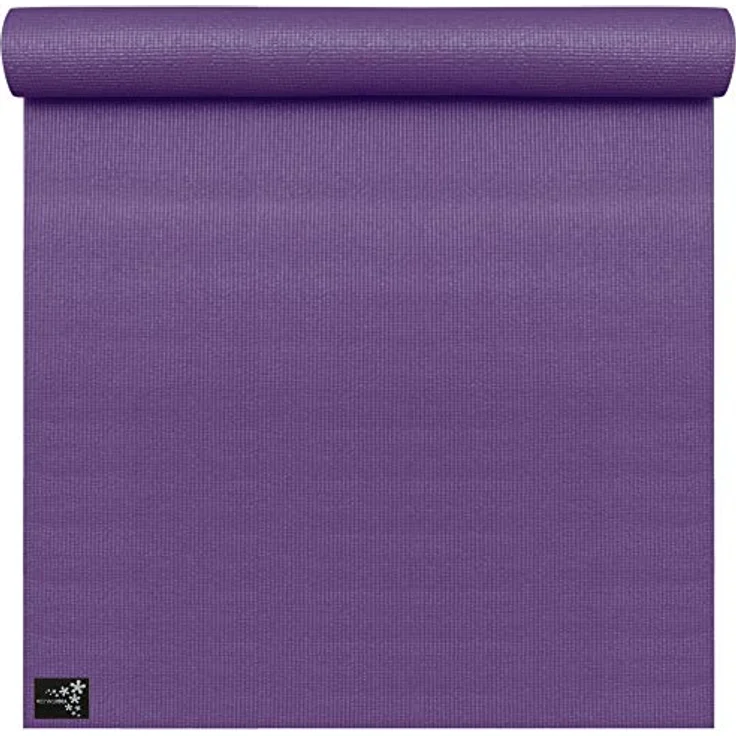 Yogistar Yogamatte Basic XXL, 200 cm x 91 cm, rutschfeste und kälte-isolierende Yoga-Unterlage – Bild 2