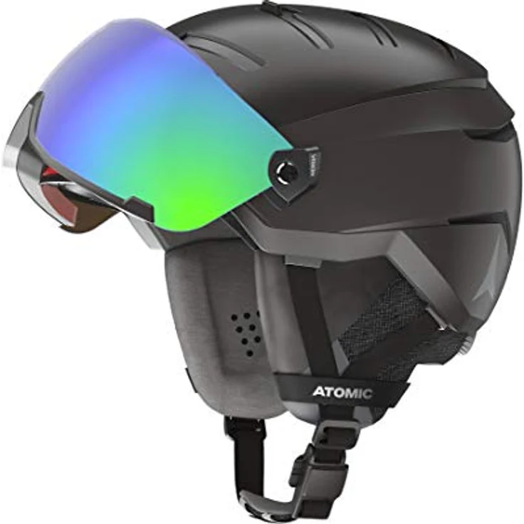 Atomic Savor GT Amid Visor HD, Skihelm für Erwachsene, 55-59 cm, weiß, strapazierfähig und bequem – Bild 2