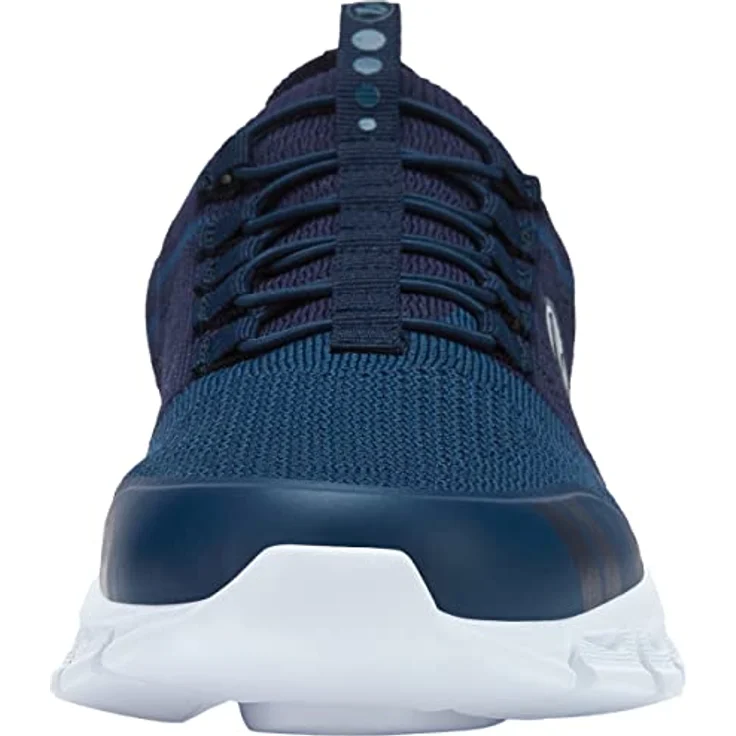 Jako Premium Knit Sneaker, Laufschuhe mit antimikrobieller Ortholite-Einlegesohle und ShockAbsorb EVA-Zwischensohle, Marine – Bild 2