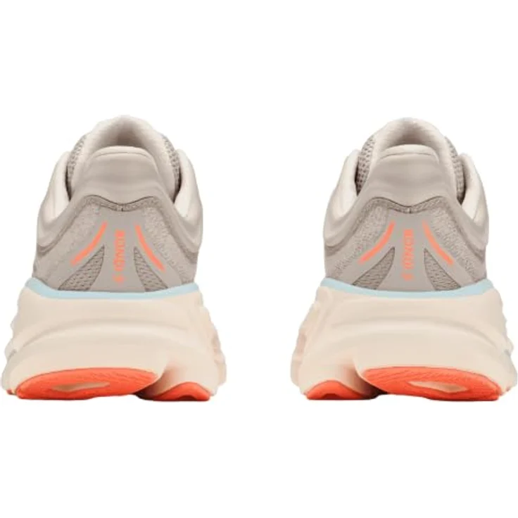 Hoka One One Bondi 9, Laufschuh mit hoher Dämpfung, River Rock Grey / Mineral Ore, Größe 42 – Bild 3