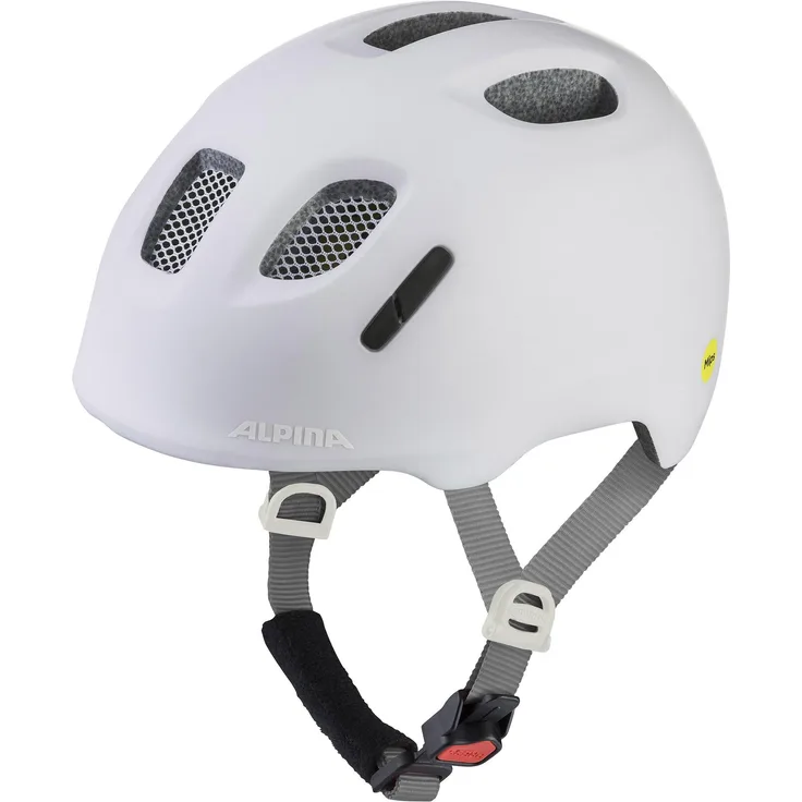 Alpina Sports Alpina XIMO 2 MIPS, Halber Fahrradhelm mit Hartschalenbau und 360 Fit System, Matt
