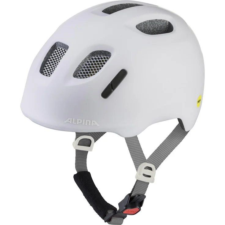 Alpina Sports Alpina XIMO 2 MIPS, Halber Fahrradhelm mit Hartschalenbau und 360 Fit System, Matt