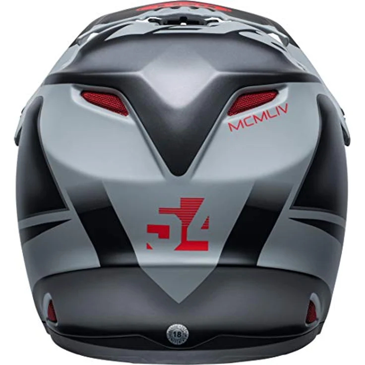 Bell Full-9 Fusion Mips, Downhill Helm in Grau, Größe XS (51-53), mit Premium-Glasfiber und MIPS-Technologie – Bild 7