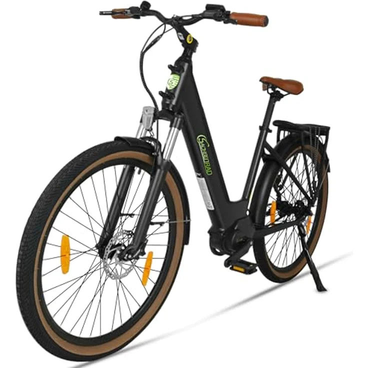 SachsenRAD E-SUV CityBike C5 Centro, Elektrofahrrad mit Mittelmotor, 130 km Reichweite, Diebstahlsicherung, Alarmanlage, hydraulische Scheibenbremsen, IPS Farbdisplay, tiefem Einstieg – Bild 2