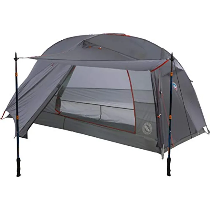 Big Agnes Copper Spur HV UL1 Bikepack, Zelt für 1 Person mit ultraleichtem Design, grau/silber