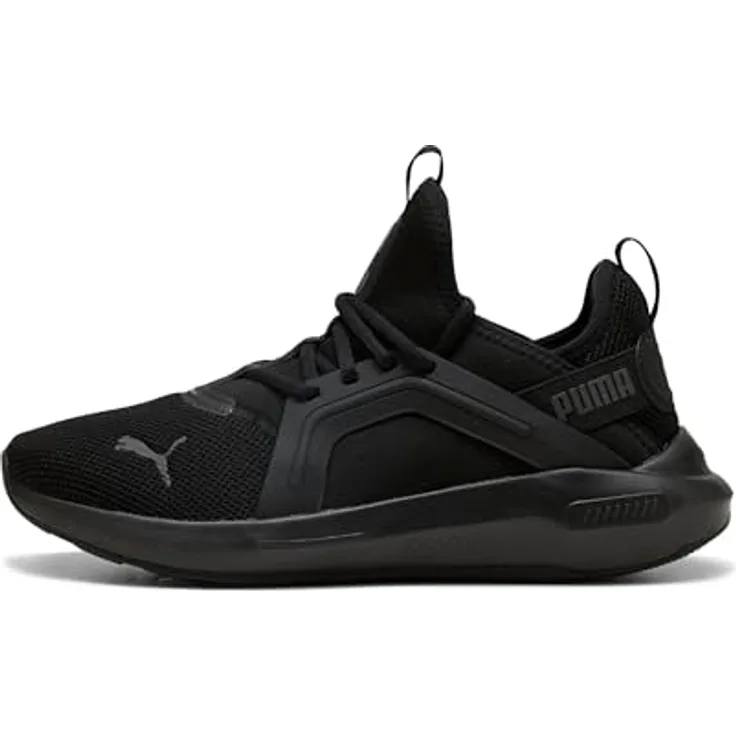 PUMA Softride Enzo 5 Laufschuhe für Erwachsene, komfortable Sportschuhe in Schwarz und Cool Dark Gray
