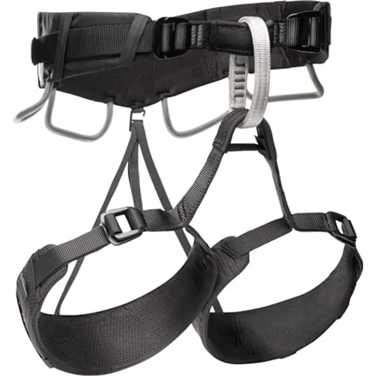 Black Diamond Momentum 4S Harness, Klettergurt mit gepolstertem Bullhorn-Hüftgurt, XS-M – Bild 1