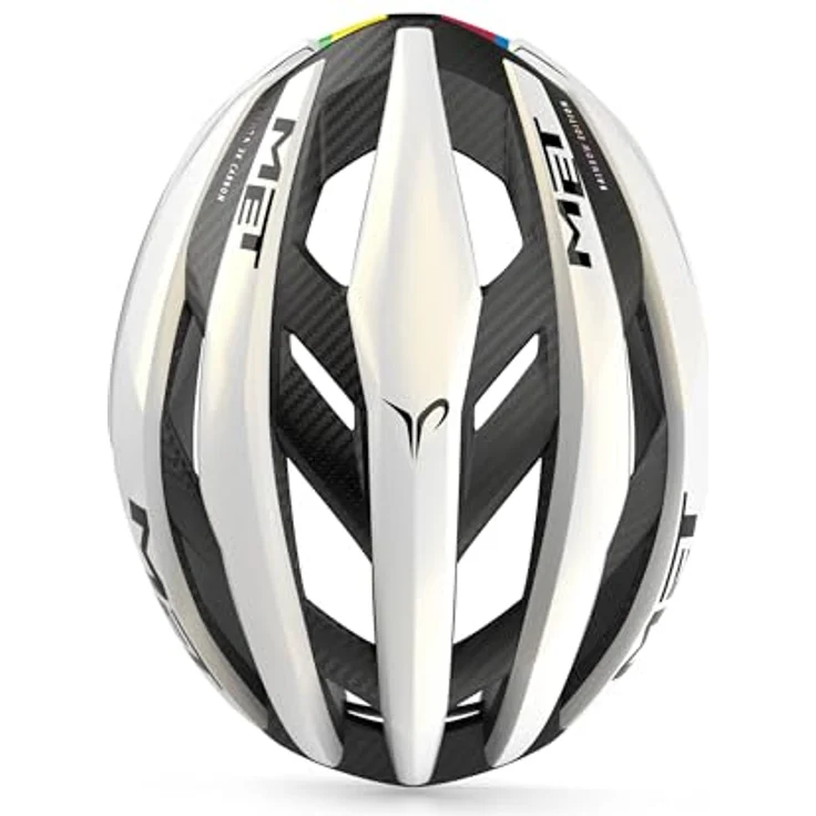 MET Trenta 3K Carbon Mips Helm, Rennrad, Rainbow Limited Edition, Größe M (56-58 cm) – Bild 2