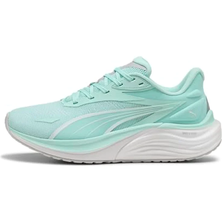 Puma Electrify NITRO 4 Wn, Damen Laufschuhe mit NITROFOAM™ und PROFOAM LITE, 42.5, Grün – Bild 3