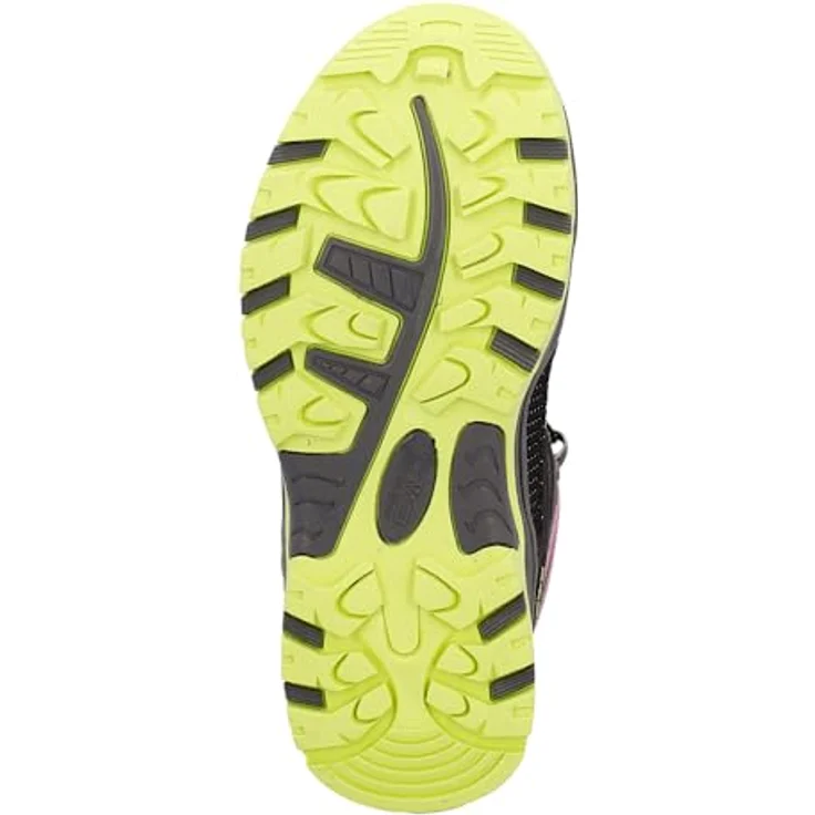 CMP CMP Kinder Trekking Schuhe Rigel MID 3Q12944, Wasserdichter Trekkingschuh aus Leder, Größe 32, Grau-Pink-Apple – Bild 5