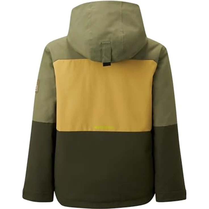 Ziener Kinder ALIM-Z Ski-Jacke, wasserdicht und atmungsaktiv, farblich in moss green, Größe 164 – Bild 2
