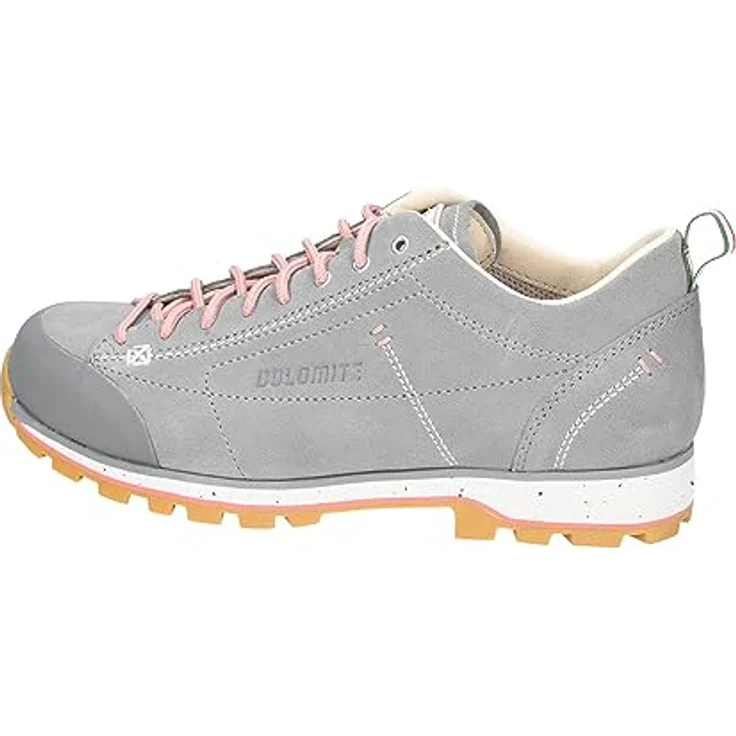 Dolomite 54 Low Evo, Damen Wanderschuhe aus LWG-Wildleder, Grey, Größe 40.5, mit Vibram® Laufsohle und herausnehmbarer Einlegesohle – Bild 8
