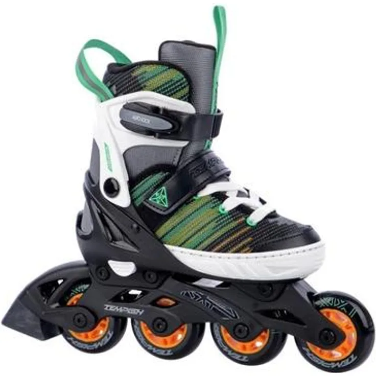Tempish Systent Adjustable Inlineskates 1000000035-29, Kinder Skates mit verbesserter Knöchelunterstützung, klassischem Verschlusssystem und anatomisch geformtem Innenfutter