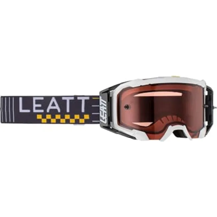 Leatt Goggle Velocity 5.5, Skibrille mit Bulletproof 170° WideVision Lens und permanent anti-fog doppeltem Glas, Pearl Rose