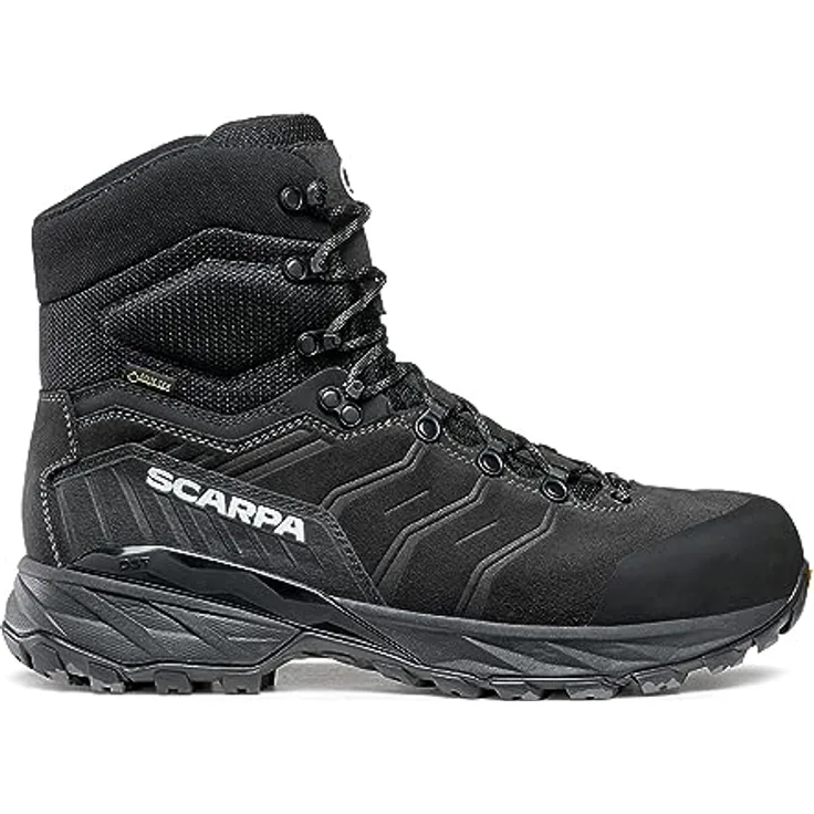 Scarpa Rush Polar GTX, Herren Winterstiefel mit GORE-TEX, Primaloft und hervorragendem Grip, dark anthrazit, Größe 45,5