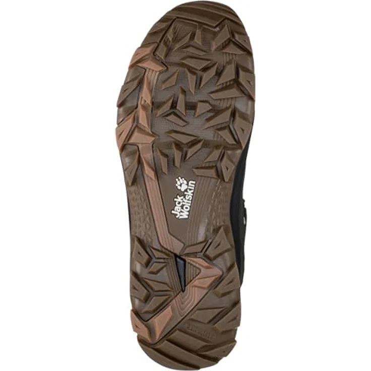 Jack Wolfskin Everquest Texapore Mid M, Winterschuh Herren mit isolierender TEXAPORE Membran, dunkelbraun, Größe 40,5 – Bild 6