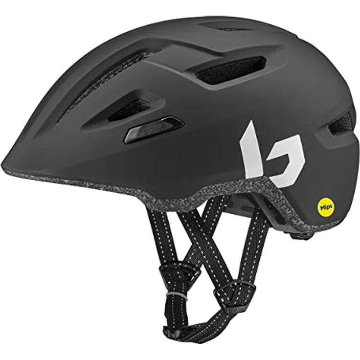 Bollé STANCE PURE, Velohelm mit Click-to-Fit System, Insektenschutznetz und reflektierenden Aufklebern, 55 - 59 cm – Bild 1