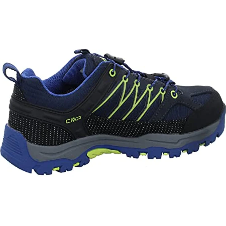 CMP Kids Rigel Low, Flache Multifunktions-Trekking Sportschuhe in Blau mit Schnellschnürsystem und stark profilierter Außensohle, Schuhgröße 36 EU – Bild 9