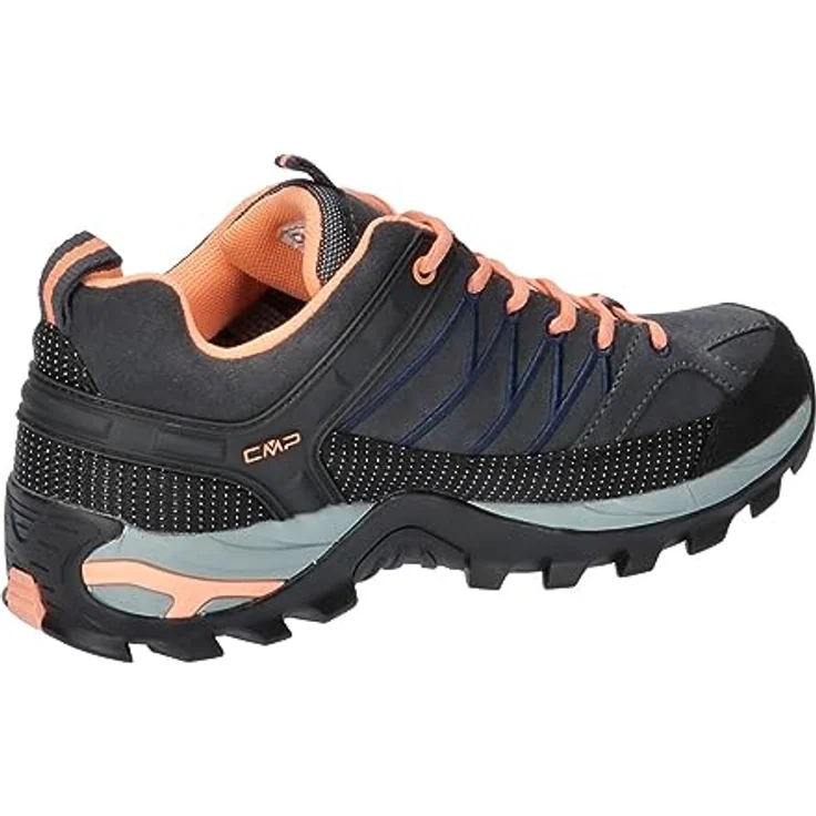 CMP Trekkingschuhe Damen Rigel Low, Wander- und Trekking Schuhe mit Full On Grip Technologie für optimale Dämpfung – Bild 7