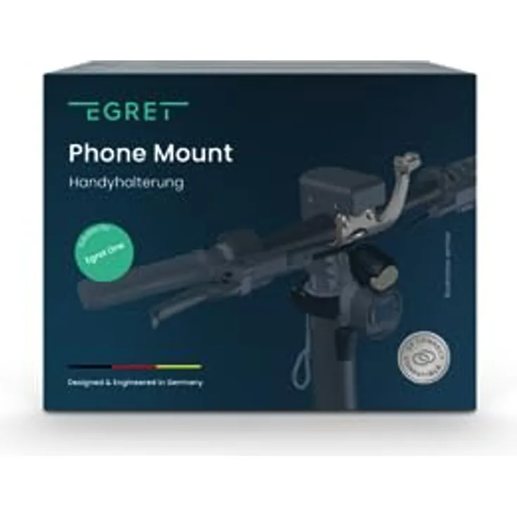 Egret Handyhalterung Phone Mount Egret One, Aluminium, grau