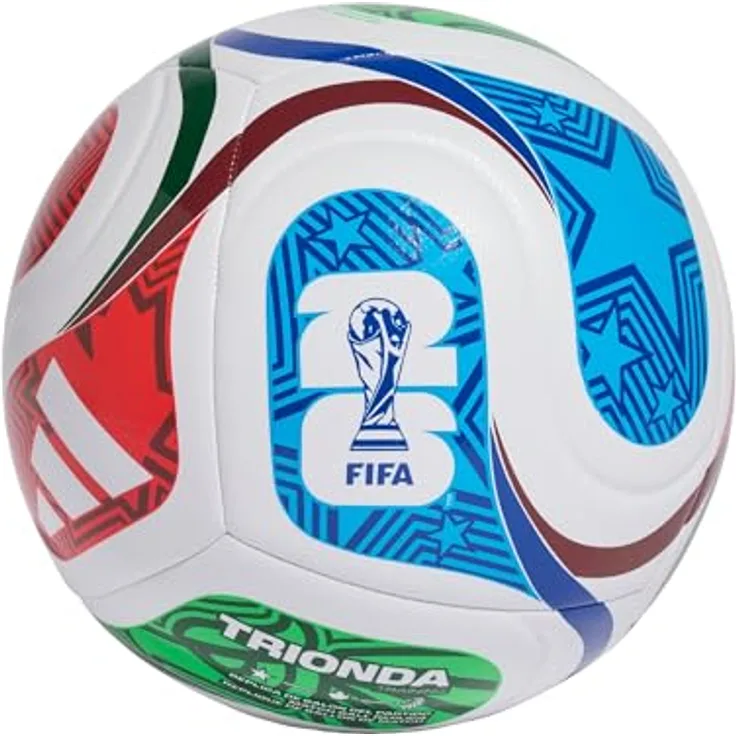 adidas Performance Fußball FIFA WORLD CUP 26™ TRIONDA TRAININGSBALL, maschinengenäht, strukturierte Oberfläche, inspiriert vom offiziellen Spielball, 1-St.