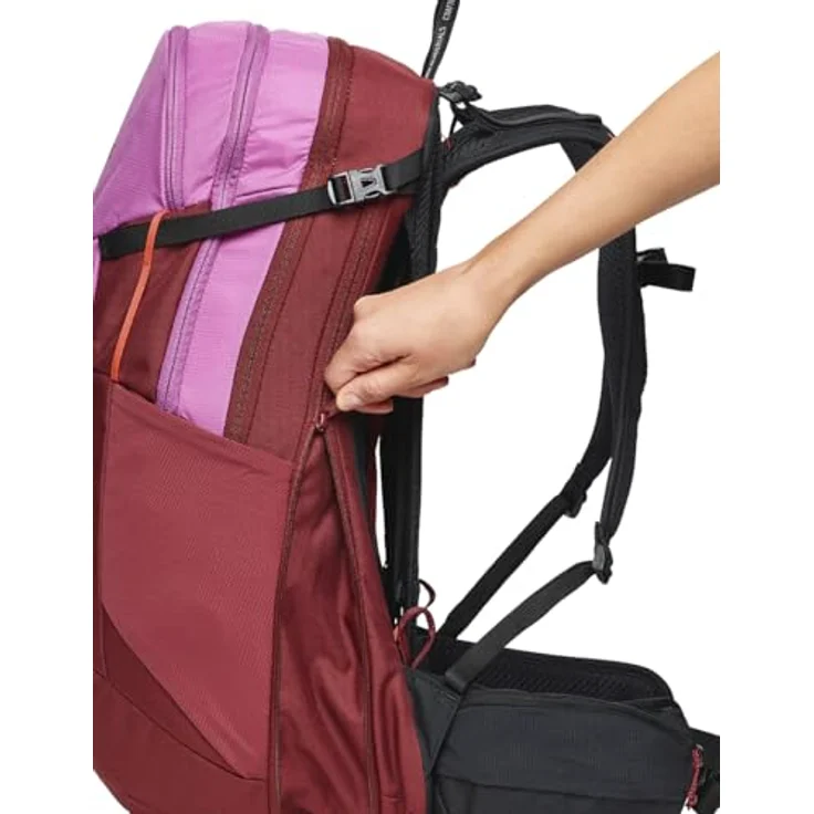 VAUDE Women's Wizard 22+4, Multifunktionaler 22+4 Liter Wanderrucksack mit ErgoShape-Schultergurten, recyceltem Polyamid, erweiterbarem Volumen und gepolsterter Hüftgurt Tasche – Bild 4