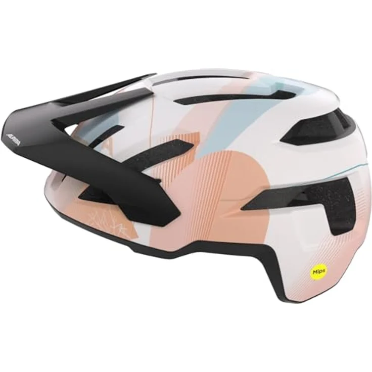 Alpina Taunus Mips, Fahrradhelm mit Ceramic Aussenschale, off-white sand matt (Größe 55-59) – Bild 5