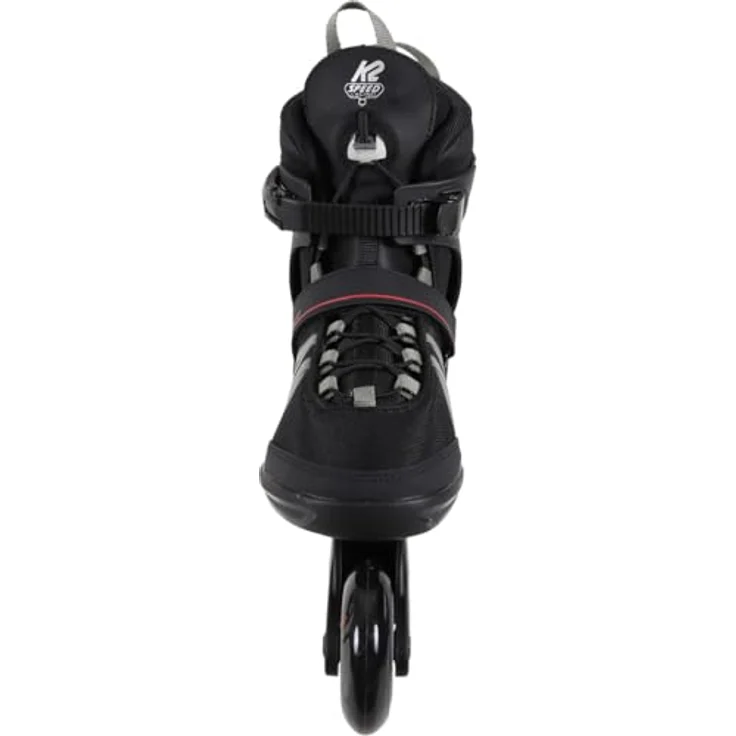 K2 Skates KINETIC 80 PRO XT M Inline Skates Herren, schwarz-grau-rot, Größe EU 40.5, mit Stability Plus Cuff und F.B.I.-Schiene для optimalen Tragekomfort und Gleichgewicht – Bild 3