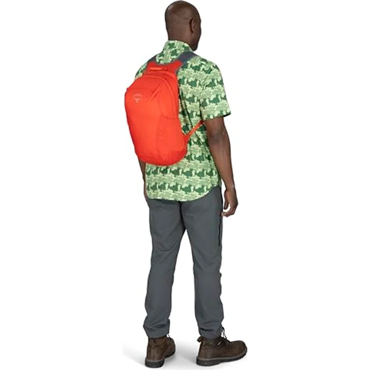 Osprey Ultralight Pack Liner, Wanderrucksack 42 cm, 100% Nylon, mars orange – Bild 12