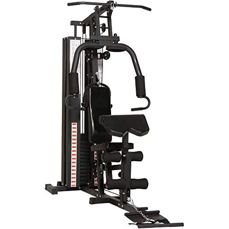 Dione HG3 Fitnessstation Multi-Gym Krafstation - 45 kg Gewichte - Erweiterbar auf 100 kg - Homegym – Bild 3