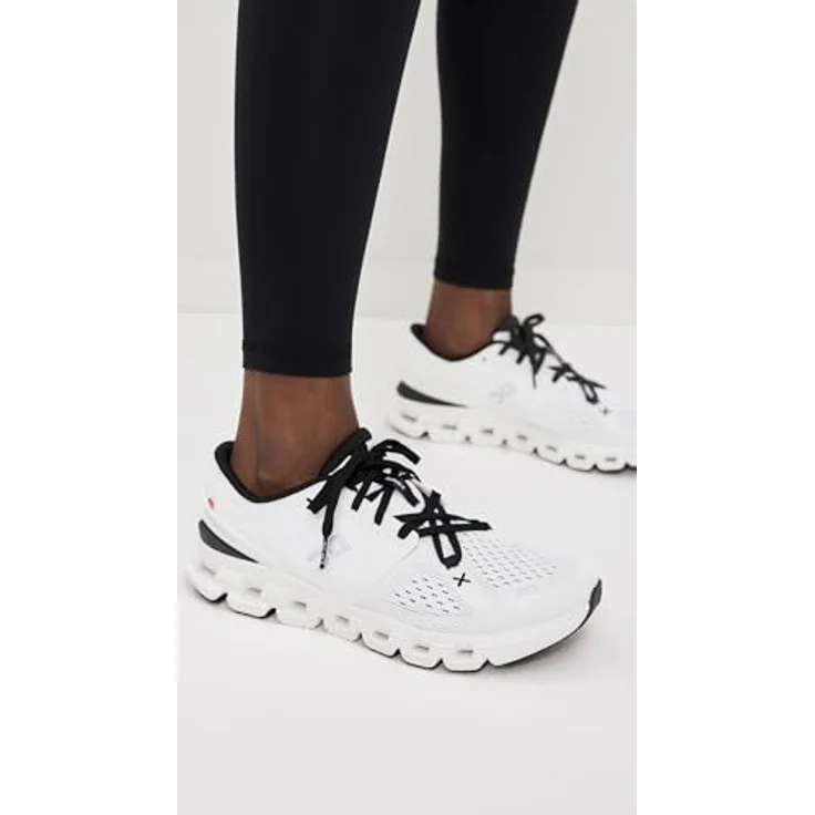 ON Cloud X 4 Damen Laufschuhe, leichte Allround-Laufschuhe mit CloudTec®-Dämpfung, weiss, EU 42 – Bild 2