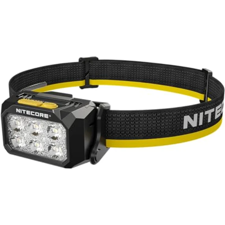 Nitecore HA29 UHE, Stirnlampe mit 1200 Lumen, kältebeständig bis -40°C, USB-C Ladeport, mehrere Leuchtmodi – Bild 1