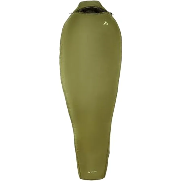 VAUDE Selun 1300 Syn, warmer Kunstfaserschlafsack in Mumienform mit Primaloft Isolation und Sicherheitsfach im Fußbereich, klimaneutral aus 100% recycelten Materialien – Bild 3