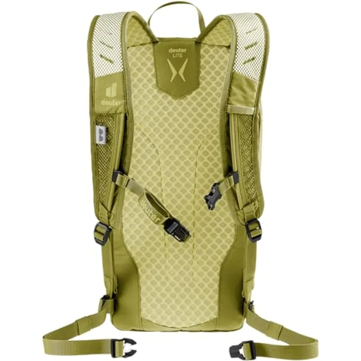 deuter Speed Lite 13 leichter Wanderrucksack, Lite- Rückensystem, ergonomisch geformte Schulterträger, rot – Bild 2