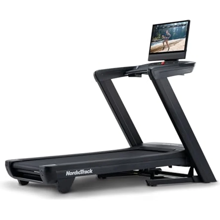 NordicTrack Commercial 2450 Laufband, Schwarz mit iFIT Technologie, 24" Touchscreen, 0-22 km-h Geschwindigkeit – Bild 1