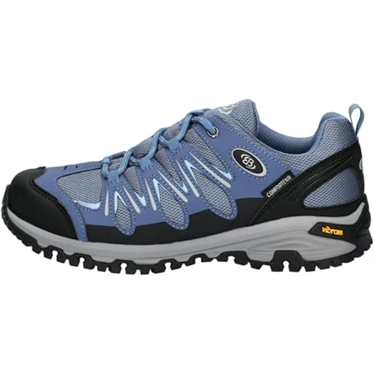 Brütting Outdoorschuh Expedition, robuster Wanderschuh mit Schnürung, Größe 41, Nylon und Gummi-Laufsohle – Bild 2