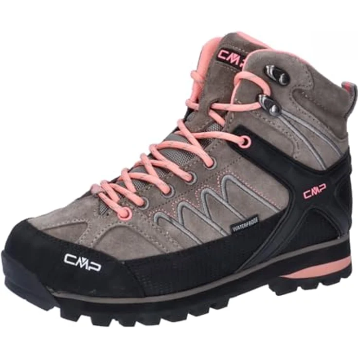 CMP Damen Wanderschuhe Moon Mid WP 31Q4796, Trekkingschuh mit wasserundurchlässiger Membran und Vibram-Sohle – Bild 1