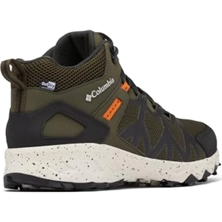 Columbia Peakfreak II Mid Outdry, Herren Wanderschuhe mit wasserdichter Outdry-Membran, Größe 41, grün – Bild 9