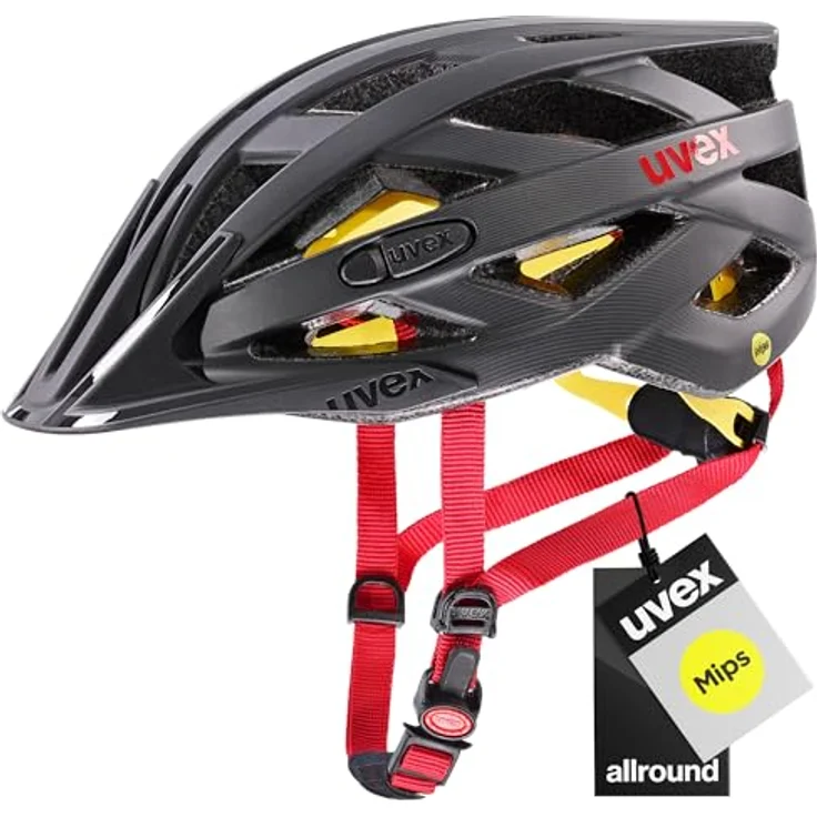 Uvex I-vo Cc Mips Mtb-helm Schwarz M Schwarz M, Kinderfahrradhelm mit MIPS Technologie und optimalem Belüftungssystem – Bild 2
