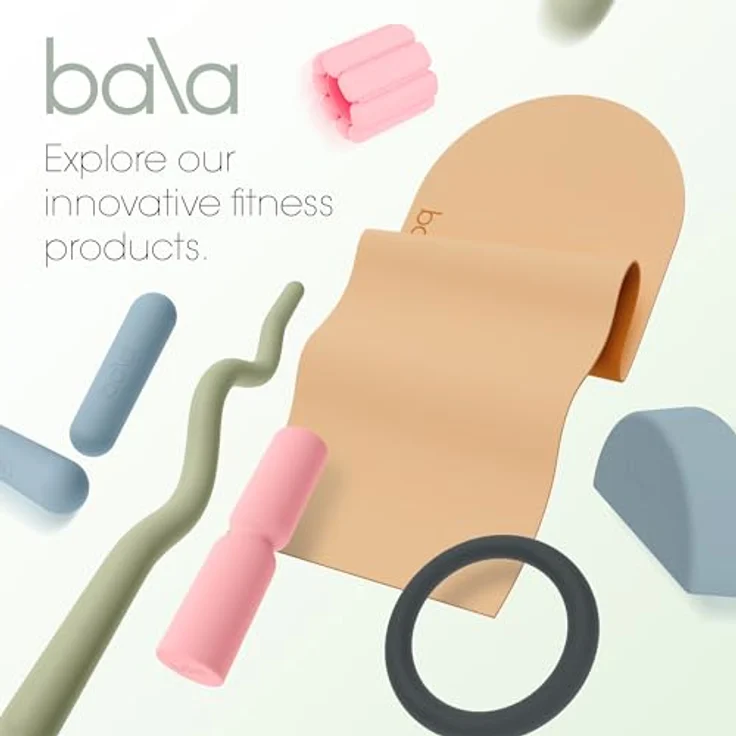 Bala Bala Gewichtsmanschette, 1 Pfund pro Manschette, 2er Set, schwarz – Bild 6
