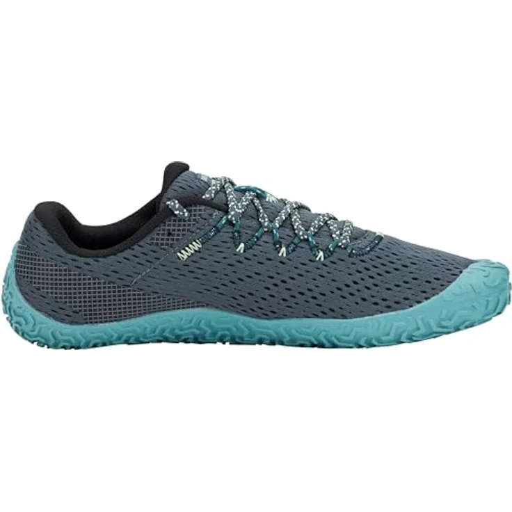 Merrell Vapor Glove 6, Trailrunning-Schuhe mit Vibram-Sohle, atmungsaktivem Mesh, grau, EU 46, Herren – Bild 4