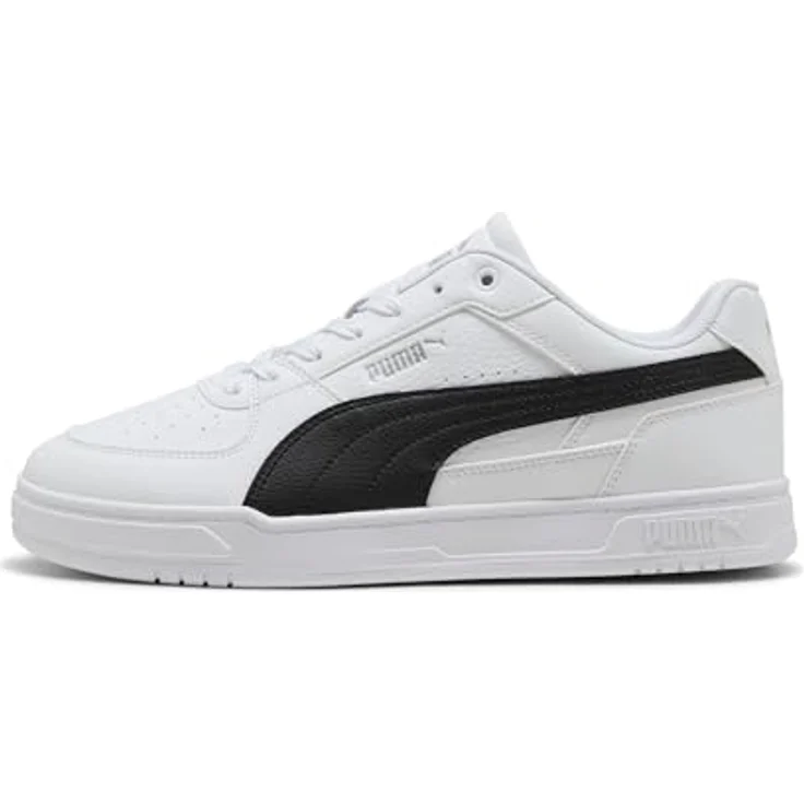 PUMA Caven III Unisex Sneakers, Retro-Hoops-Style, Weiß, mit SOFTFOAM+ Innensohle und recycelten Materialien – Bild 4