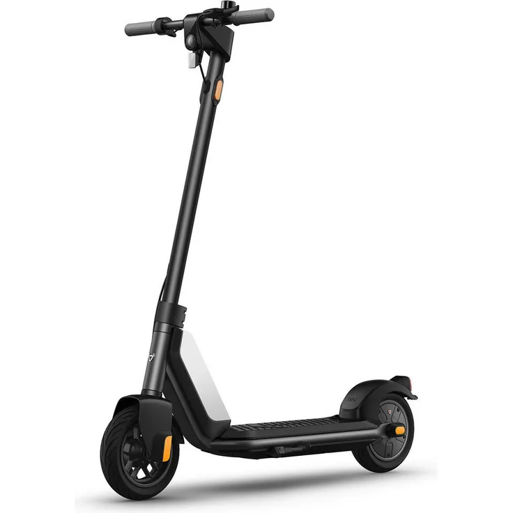 NIU Kqi1 Sport Elektroscooter, Schwarz, zusammenklappbar, LED Scheinwerfer, Bluetooth, digitale Tachoanzeige, Smartphone-Steuerung